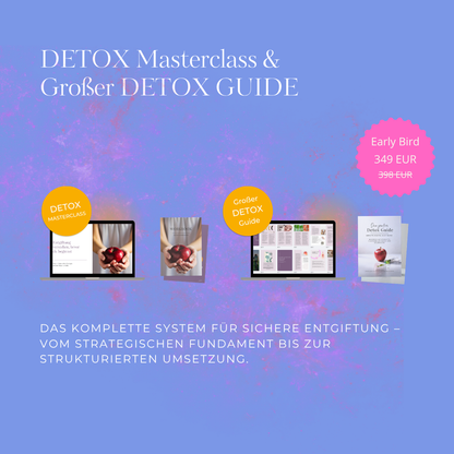DETOX-Masterclass + Großer DETOX-Guide